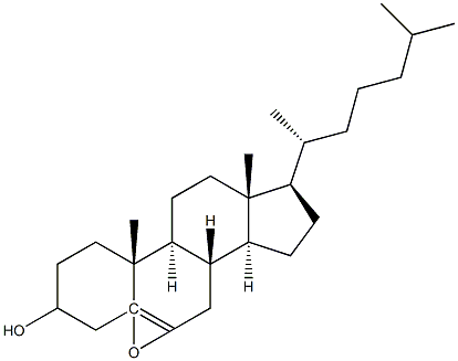 5,6-epoxycholesterol Structure