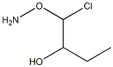 1-aminoxy-1-chlorobutan-2-ol Structure