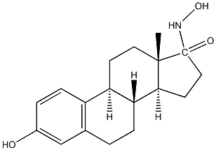 estrone-17-hydroxylamine 구조식 이미지