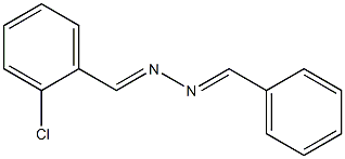 2-CHLOROBENZALDEHYDEAZINE Structure