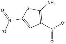 3,5-dinitro-2-thienylamine Structure