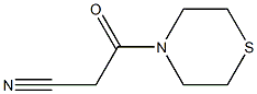 3-oxo-3-(1,4-thiazinan-4-yl)propanenitrile 구조식 이미지