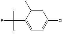 4-Chloro-2-methylbenzotrifluoride 구조식 이미지