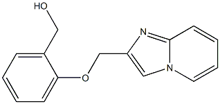 (2-{imidazo[1,2-a]pyridin-2-ylmethoxy}phenyl)methanol 구조식 이미지