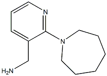 (2-azepan-1-ylpyridin-3-yl)methylamine Structure