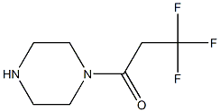 1-(3,3,3-trifluoropropanoyl)piperazine 구조식 이미지