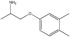 1-(3,4-dimethylphenoxy)propan-2-amine Structure