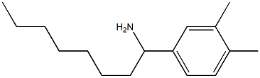 1-(3,4-dimethylphenyl)octan-1-amine Structure
