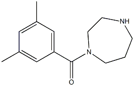 1-(3,5-dimethylbenzoyl)-1,4-diazepane Structure