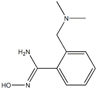 2-[(dimethylamino)methyl]-N'-hydroxybenzenecarboximidamide 구조식 이미지