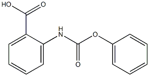 2-[(phenoxycarbonyl)amino]benzoic acid 구조식 이미지