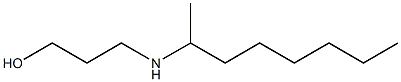 3-(octan-2-ylamino)propan-1-ol 구조식 이미지