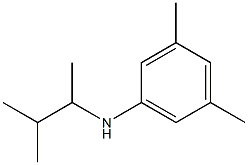 3,5-dimethyl-N-(3-methylbutan-2-yl)aniline 구조식 이미지