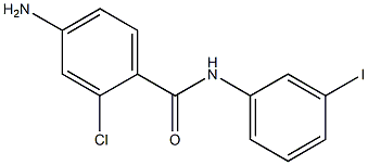 4-amino-2-chloro-N-(3-iodophenyl)benzamide 구조식 이미지