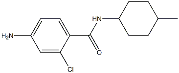 4-amino-2-chloro-N-(4-methylcyclohexyl)benzamide Structure