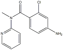 4-amino-2-chloro-N-methyl-N-(pyridin-2-yl)benzamide 구조식 이미지