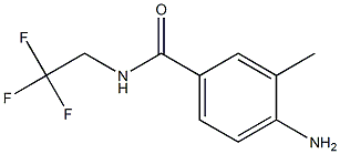 4-amino-3-methyl-N-(2,2,2-trifluoroethyl)benzamide 구조식 이미지