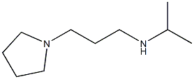 propan-2-yl[3-(pyrrolidin-1-yl)propyl]amine Structure