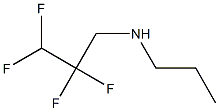 propyl(2,2,3,3-tetrafluoropropyl)amine 구조식 이미지