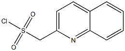 quinolin-2-ylmethanesulfonyl chloride 구조식 이미지