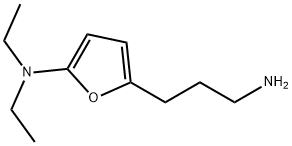 2-Furanpropanamine,  5-(diethylamino)- Structure