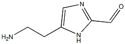 4-(2-aminoethyl)-3H-imidazole-2-carbaldehyde 구조식 이미지