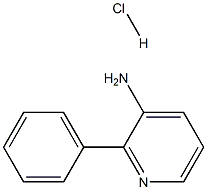3-AMINO-2-PHENYLPYRIDINE HCL Structure