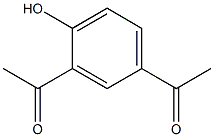 1-(3-acetyl-4-hydroxyphenyl)ethanone Structure