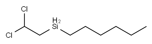 Silane, dichloroethylhexyl- 구조식 이미지
