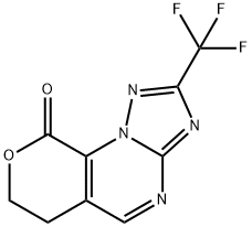 4-(trifluoromethyl)-12-oxa-2,3,5,7-tetraazatricyclo[7.4.0.0,2,6]trideca-1(9),3,5,7-tetraen-13-one Structure