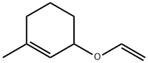 Cyclohexene, 3-(ethenyloxy)-1-methyl- Structure