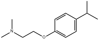 2-(4-Isopropylphenoxy)-N,N-dimethylethanamine 구조식 이미지