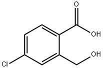 4-chloro-2-(hydroxymethyl)benzoic acid Structure