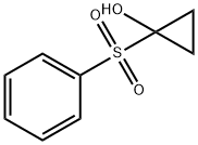 1-(phenylsulfonyl)cyclopropanol Structure