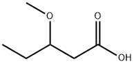 3-methoxypentanoic acid 구조식 이미지