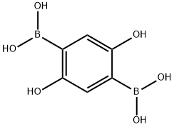 2,5-dihydroxy-1,4-benzenediboronicacid Structure