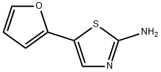 2-Amino-5-(2-furyl)thiazole 구조식 이미지