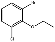 1-Bromo-3-chloro-2-ethoxy-benzene 구조식 이미지