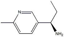 (R)-1-(6-methylpyridin-3-yl)propan-1-amine Structure