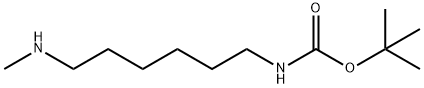 tert-Butyl 6-(methylamino)hexylcarbamate Structure