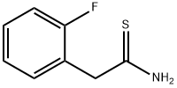 2-(2-fluorophenyl)ethanethioamide Structure