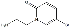 1-(2-aminoethyl)-5-bromopyridin-2(1H)-one 구조식 이미지