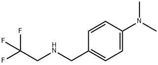 N,N-dimethyl-4-{[(2,2,2-trifluoroethyl)amino]methyl}aniline Structure