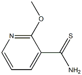 2-methoxypyridine-3-carbothioamide Structure