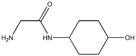 2-amino-N-(4-hydroxycyclohexyl)acetamide Structure