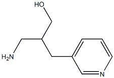 3-amino-2-(pyridin-3-ylmethyl)propan-1-ol 구조식 이미지