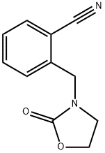 2-[(2-oxo-1,3-oxazolidin-3-yl)methyl]benzonitrile Structure