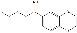 1-(2,3-dihydro-1,4-benzodioxin-6-yl)pentan-1-amine Structure