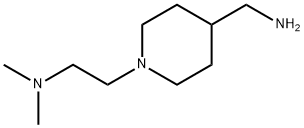 {1-[2-(dimethylamino)ethyl]piperidin-4-yl}methanamine 구조식 이미지