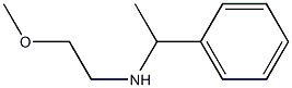 (2-methoxyethyl)(1-phenylethyl)amine 구조식 이미지